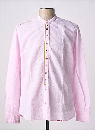 Cămașă cu mâneci lungi roz BOB bărbat