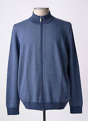 Vestă cu mâneci lungi albastru GRAN SASSO bărbat