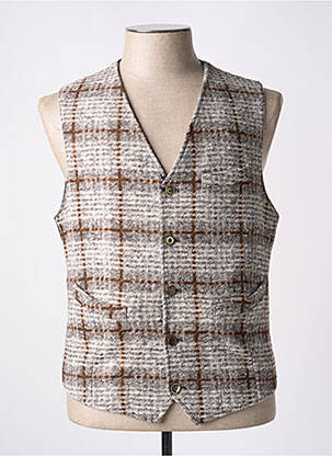 Vestă fără mâneci maro BOB bărbat