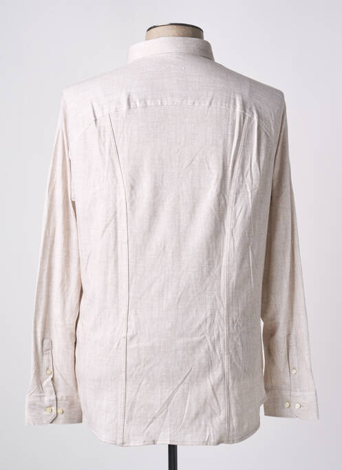 Cămașă cu mâneci lungi bej DESOTO bărbat