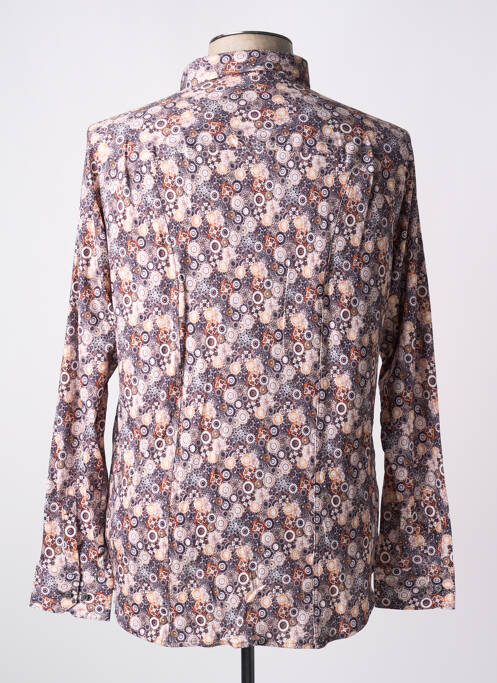 Cămașă cu mâneci lungi maro DESOTO bărbat