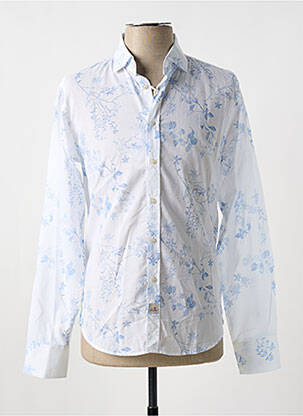 Cămașă cu mâneci lungi alb PANAMA bărbat