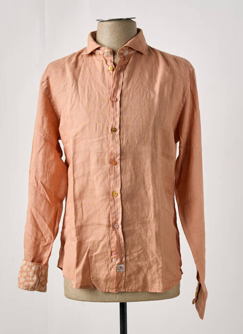 Cămașă cu mâneci lungi roz PANAMA bărbat