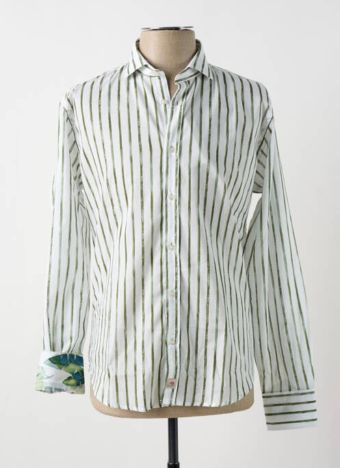 Cămașă cu mâneci lungi verde PANAMA bărbat