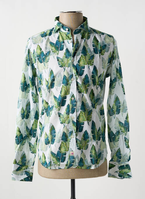 Cămașă cu mâneci lungi verde PANAMA bărbat