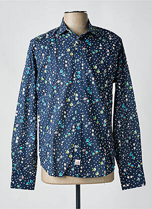 Cămașă cu mâneci lungi albastru PANAMA bărbat