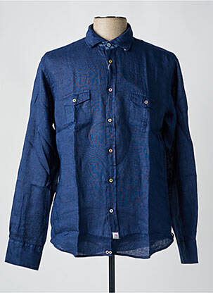 Cămașă cu mâneci lungi albastru PANAMA bărbat