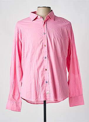 Cămașă cu mâneci lungi roz PANAMA bărbat