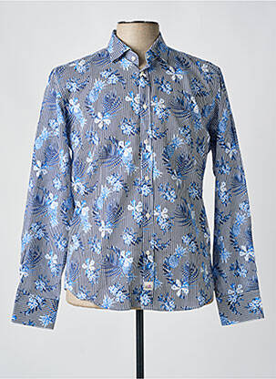 Cămașă cu mâneci lungi albastru PANAMA bărbat