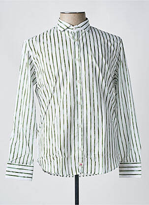 Cămașă cu mâneci lungi verde PANAMA bărbat