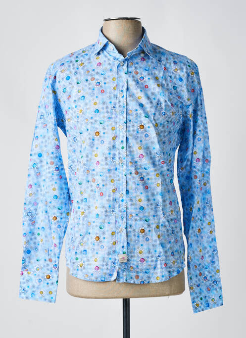 Cămașă cu mâneci lungi albastru PANAMA bărbat