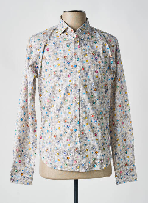 Cămașă cu mâneci lungi maro PANAMA bărbat