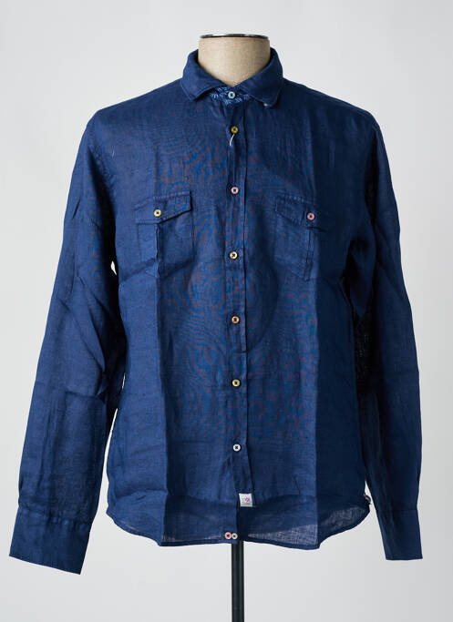 Cămașă cu mâneci lungi albastru PANAMA bărbat