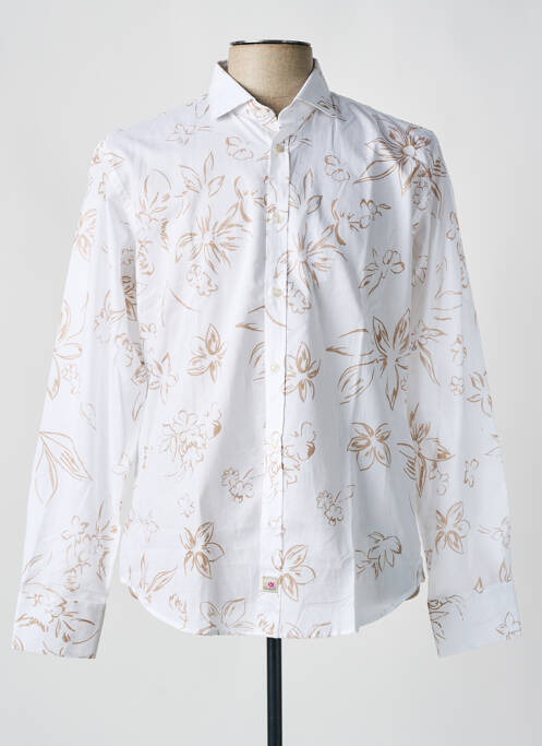 Cămașă cu mâneci lungi maro PANAMA bărbat