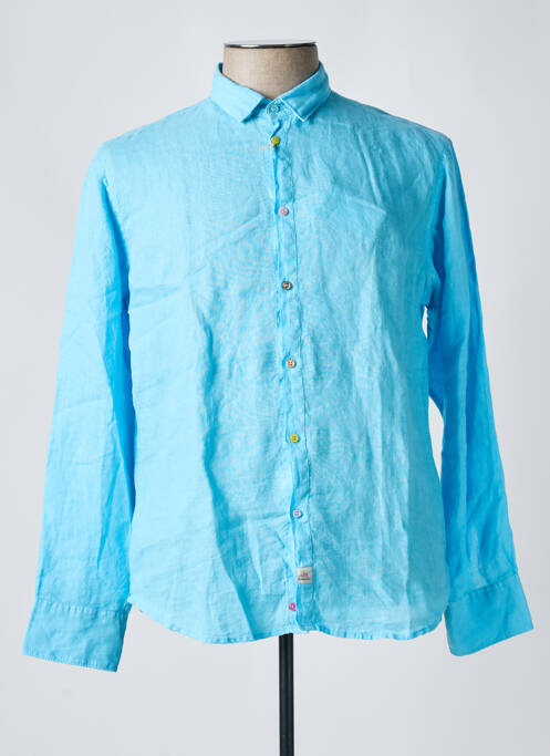 Cămașă cu mâneci lungi albastru PANAMA bărbat