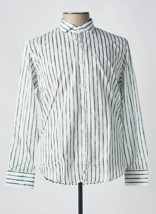 Cămașă cu mâneci lungi verde PANAMA bărbat