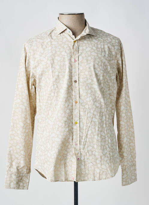 Cămașă cu mâneci lungi bej PANAMA bărbat