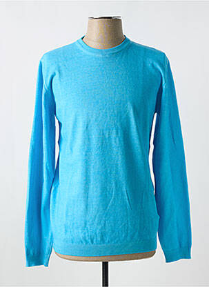 Pulover albastru WOOL & CO bărbat