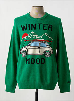 Pulover verde MC2 SAINT BARTH bărbat