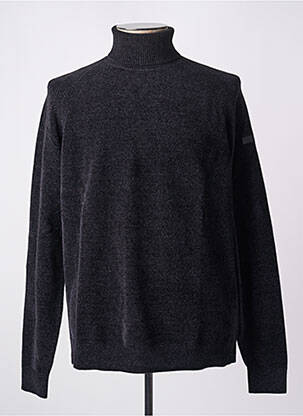 Pulover cu guler înalt croială ajustată mâneci lungi negru RRD (ROBERTO RICCI DESIGNS) bărbat