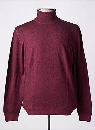 Pulover cu guler înalt violet GRAN SASSO bărbat