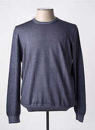 Pulover guler rotund mâneci lungi gri GRAN SASSO homme