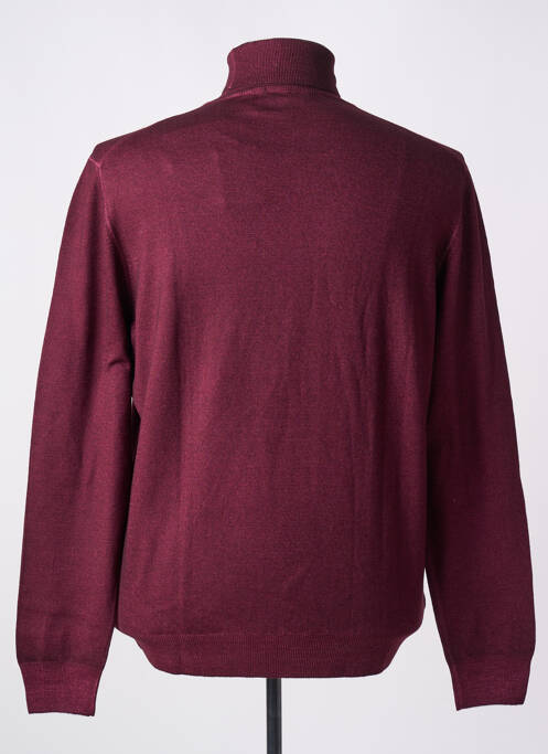 Pulover cu guler înalt violet GRAN SASSO bărbat