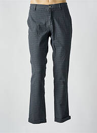 Pantalon chino țesătură poplin mărime normală gri MASON'S homme