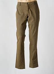 Pantalon chino țesătură poplin mărime normală maro MASON'S homme