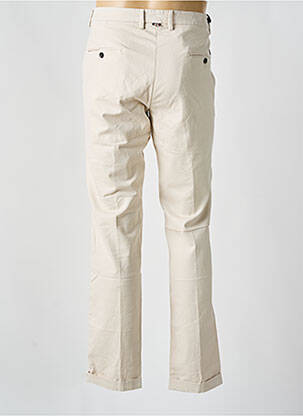 Pantalon chino țesătură poplin mărime normală bej MASON'S bărbat