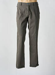 Pantalon chino țesătură poplin mărime normală verde MASON'S homme