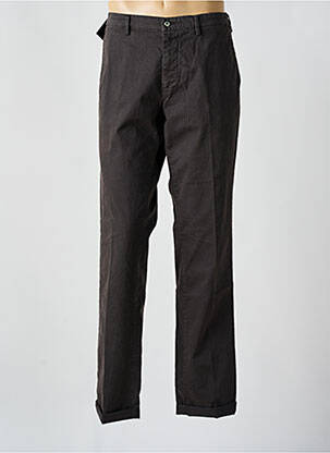 Pantalon chino țesătură poplin mărime normală gri MASON'S bărbat
