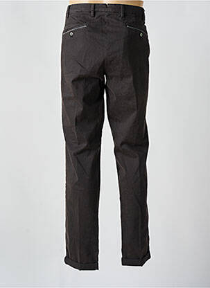 Pantalon chino țesătură poplin mărime normală gri MASON'S bărbat