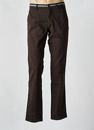 Pantalon chino țesătură poplin mărime normală maro MASON'S homme