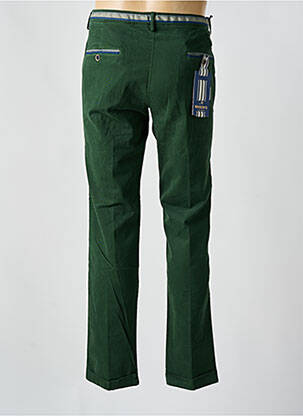 Pantalon chino țesătură poplin mărime normală verde MASON'S bărbat