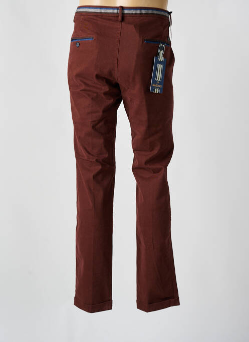 Pantalon chino roșu MASON'S bărbat
