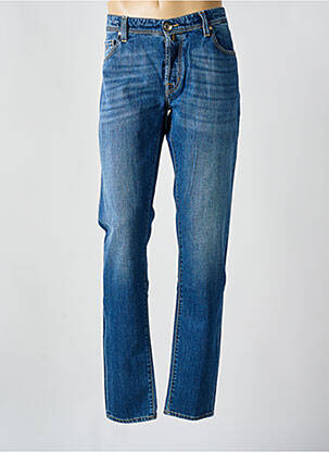 Blugi cu croială slim albastru TRAMAROSSA bărbat