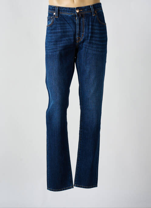 Blugi cu croială slim albastru TRAMAROSSA bărbat