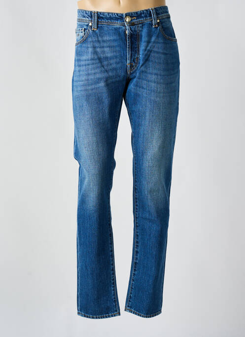 Blugi cu croială slim albastru TRAMAROSSA bărbat