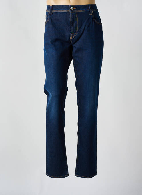 Blugi cu croială slim albastru TRAMAROSSA bărbat