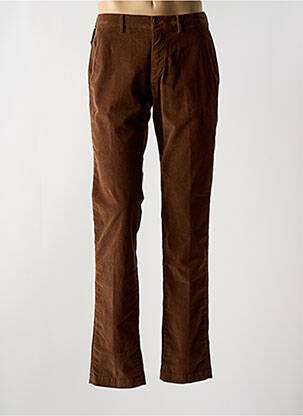 Pantalon chino buzunare maro MASON'S bărbat