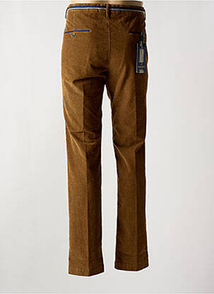 Pantalon chino buzunare maro MASON'S bărbat