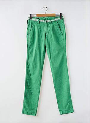 Pantalon chino buzunare verde MASON'S bărbat