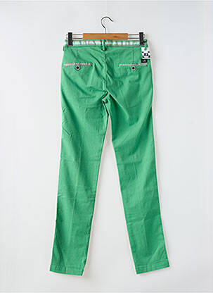 Pantalon chino buzunare verde MASON'S bărbat