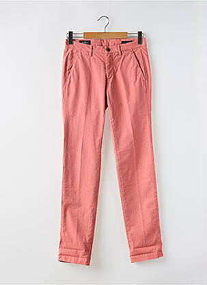 Pantalon chino buzunare roz MASON'S bărbat
