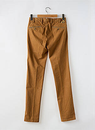 Pantalon chino buzunare maro MASON'S bărbat