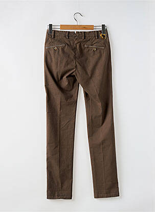 Pantalon chino buzunare maro MASON'S bărbat