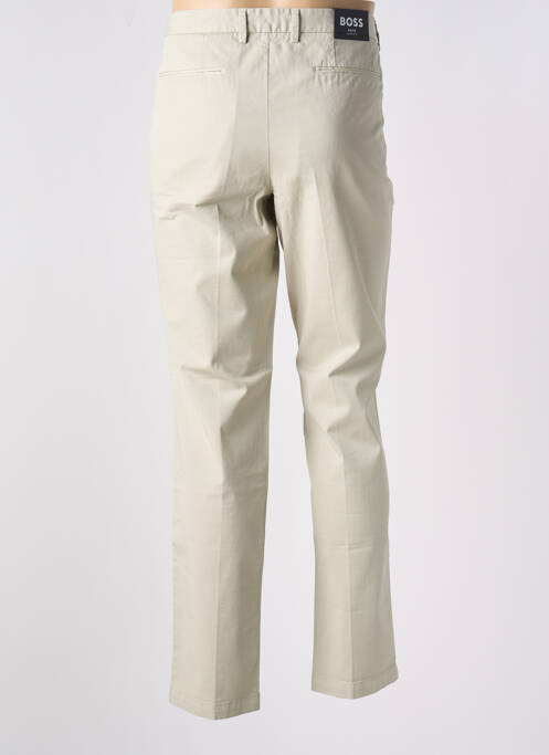 Pantalon chino bej HUGO BOSS bărbat