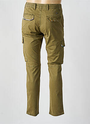Pantalon cargo subțire talie joasă verde BOB bărbat