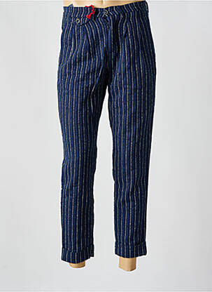 Pantalon 7/8 mărime normală mărime normală albastru BOB bărbat